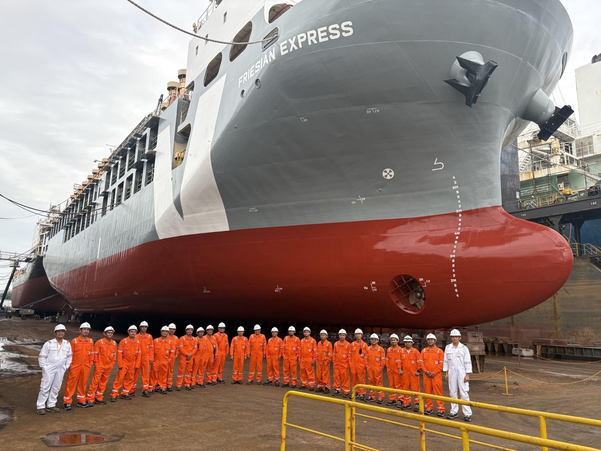 202501 Friesian Express drydocking 1